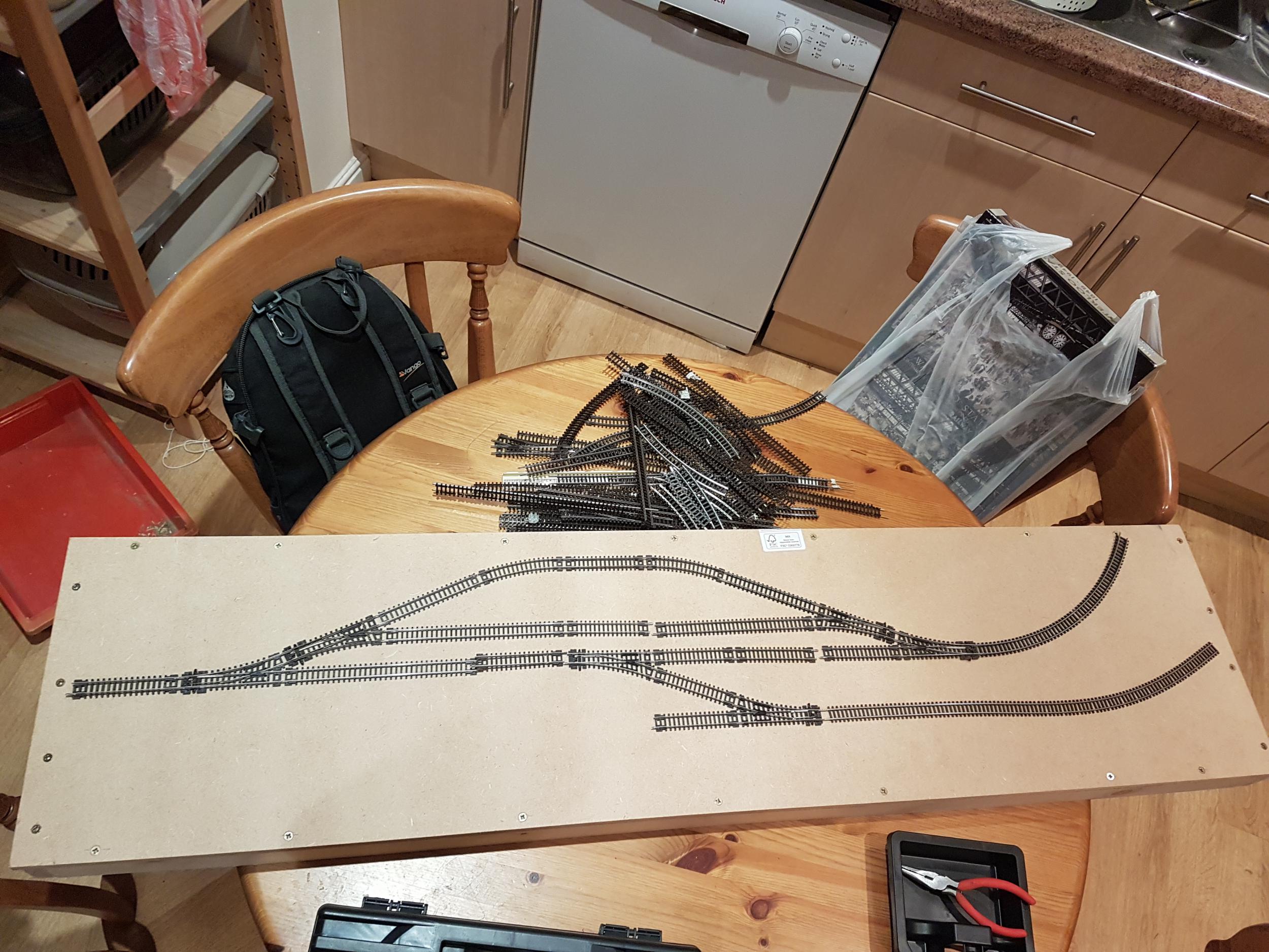 malmesbury station my first layout build
