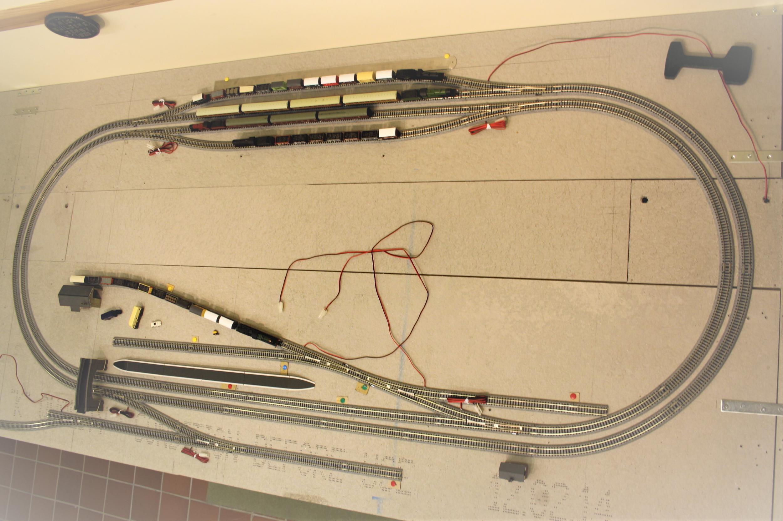 peco n gauge track plans